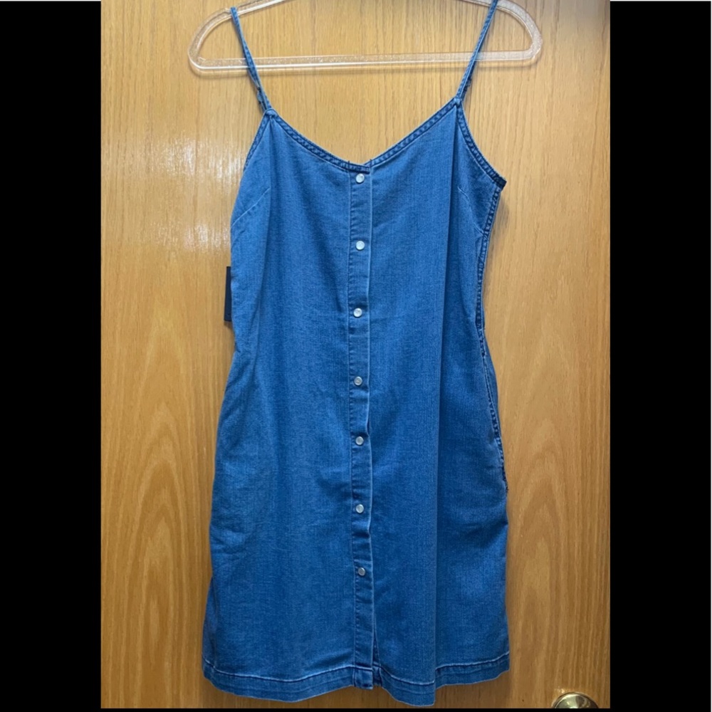 Aritiza - Denim button down dress